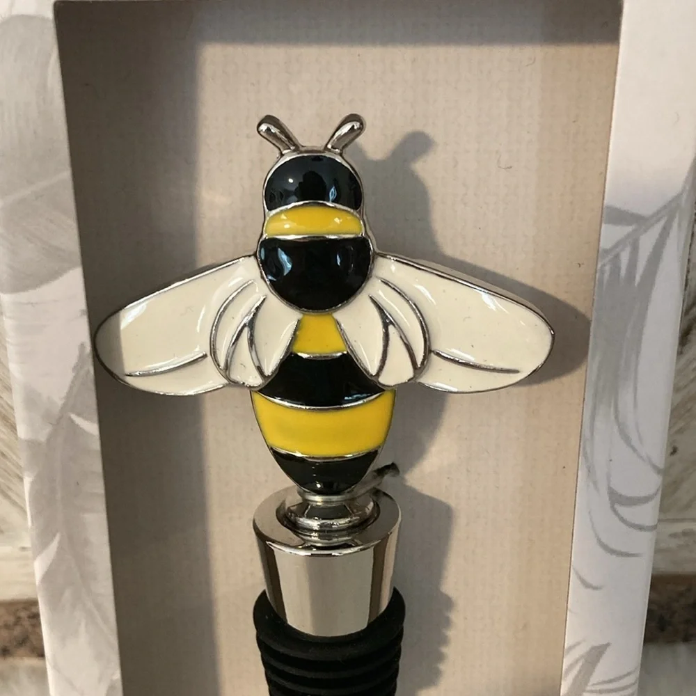 Tommy Bahama Bumblebee Wine Bottle Stopper
